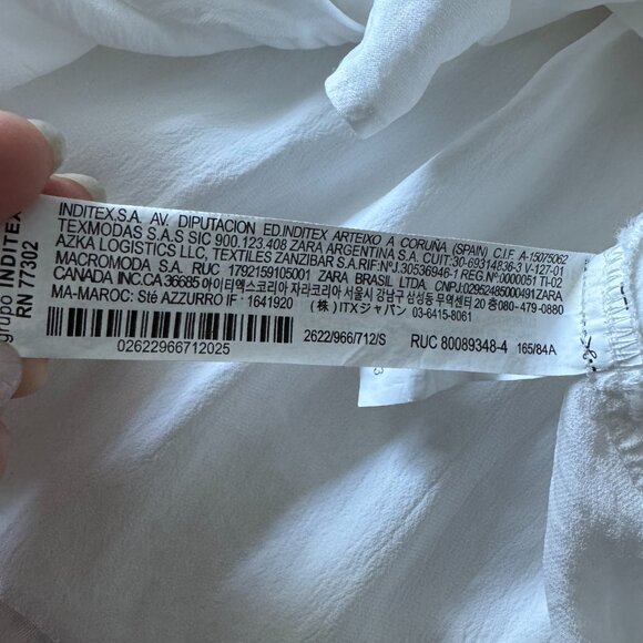 ZARA Satin Feel Long Sleeve Blouse — Brand New! 🤍 - Picture 13 of 13